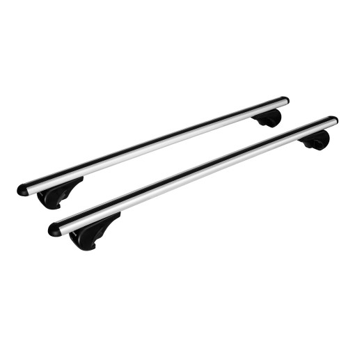 Barre portatutto portapacchi alluminio 120cm Alumia per profilo integrato