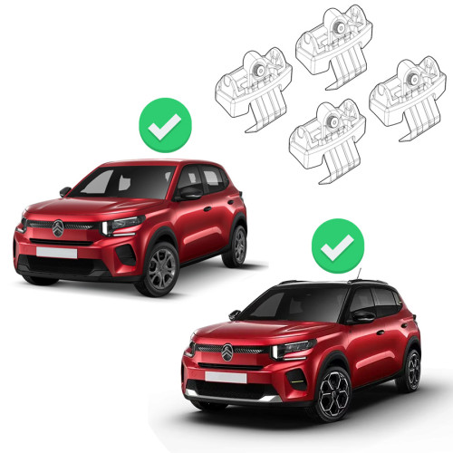 Barre portatutto Quadra acciaio per Citroen C3 dal 2024