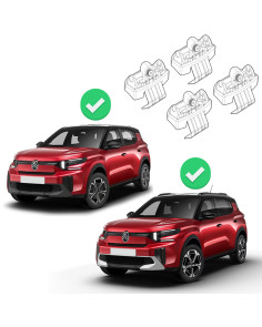 Barre portatutto Quadra acciaio per Citroen C3 Aircross dal 2024 2