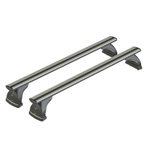 Barre portatutto portapacchi alluminio silenzio Fiat Panda 2003-2012