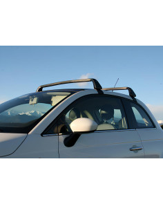 Kit barre portatutto LP51 per Fiat 500 - 500C dal 2007 al 2024 2