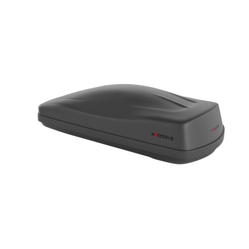 Box Auto Portatutto Portapacchi Nordrive in ABS 400 litri Nero Goffrato