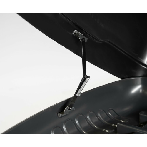 Box Auto Portatutto Portapacchi Nordrive in ABS 400 litri Nero Goffrato