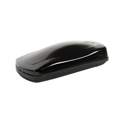 Box Auto Portatutto Portapacchi Nordrive in PST 400 litri Nero Lucido