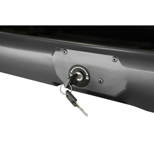 Box Auto Portatutto Portapacchi Nordrive in PST 400 litri Nero Lucido
