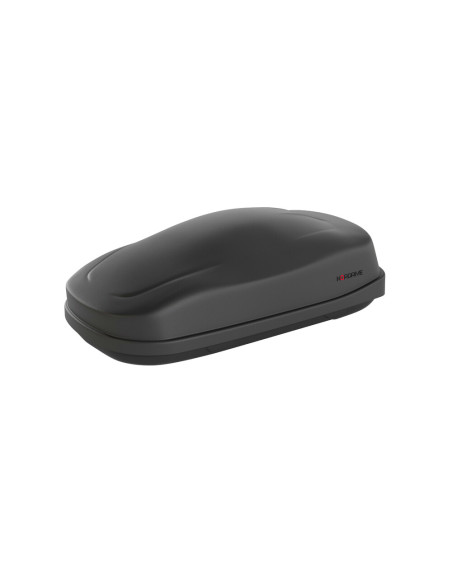 Box Auto Portatutto Portapacchi Nordrive in ABS 480 litri Nero Goffrato
