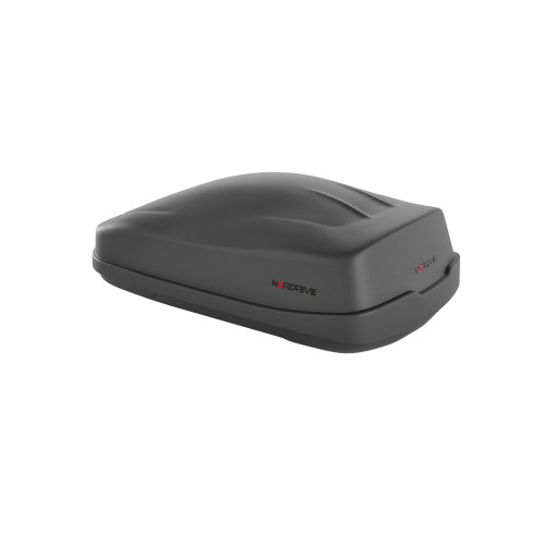Box Auto Portatutto Portapacchi Nordrive in ABS 480 litri Nero Goffrato