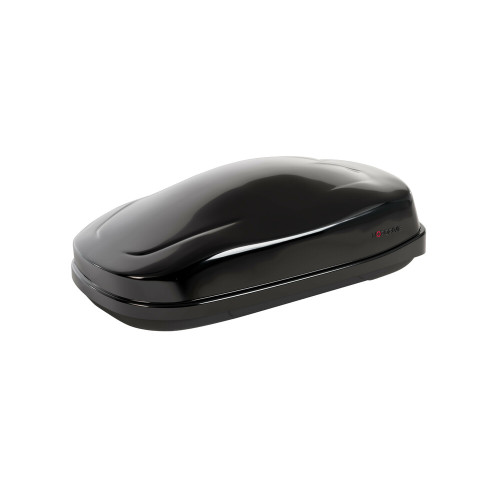 Box Auto Portatutto Portapacchi Nordrive in PST 480 litri Nero Lucido