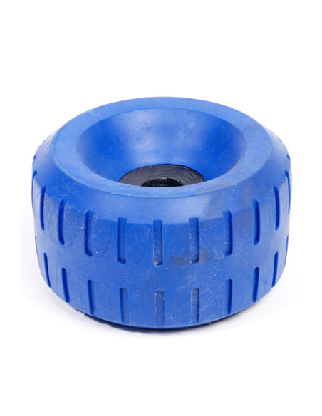 Rullo laterale singolo blu per rimorchi