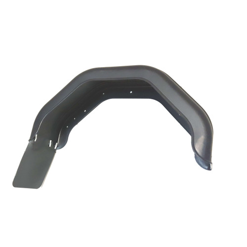 Parafango destro 680x185mm con paraspruzzo per rimorchi