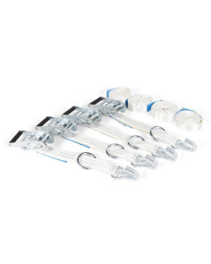 Kit 4 fasce fissaggio carico 2000mm per rimorchi 2