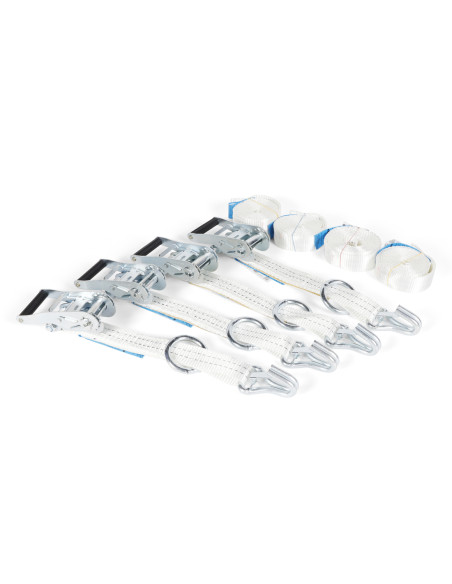 Kit 4 fasce fissaggio carico 2000mm per rimorchi