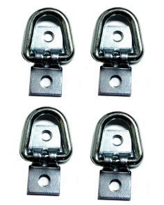 Kit 4 anelli fissaggio carico 25mm per rimorchi Serie 1000
