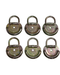 Kit 6 anelli fissaggio carico a pianale rimorchio