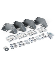 Kit 4 anelli fissaggio carico con cavallotto a U per rimorchi 2205S-2260S