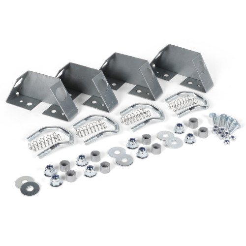 Kit 4 anelli fissaggio carico con cavallotto a U per rimorchi 2205S-2260S