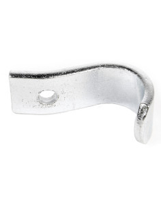 Gancio laterale singolo per fissaggio carico 75x20x4mm per rimorchi