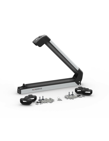 Portasci e Snowboard NK-40 in alluminio per barre 4 sci o 2 snow