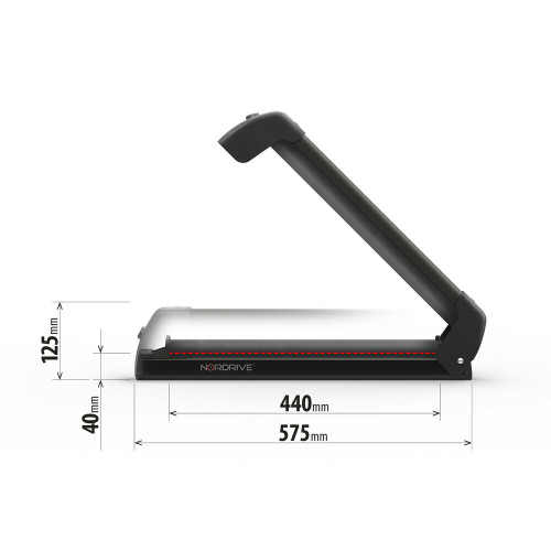 Portasci e Snowboard NK-40 in alluminio nero per barre 4 sci o 2 snow