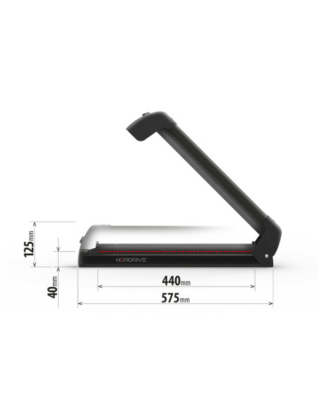 Portasci e Snowboard NK-40 in alluminio nero per barre 4 sci o 2 snow