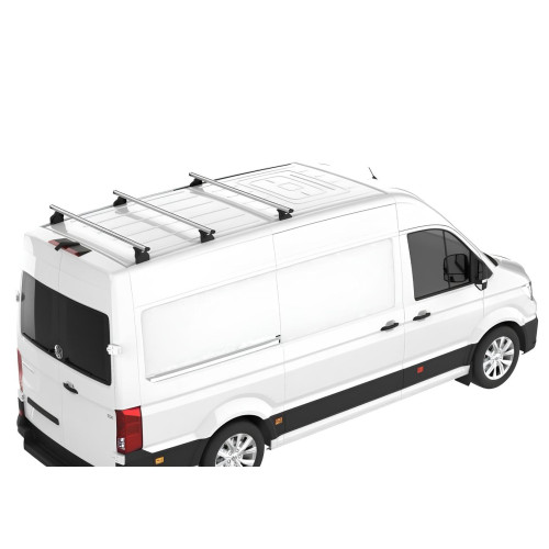 3 Barre portatutto commerciali Cargo AF alluminio VW Crafter dal 2017