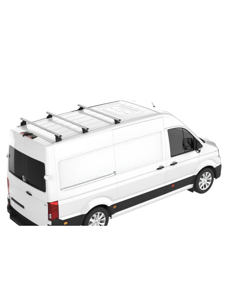 3 Barre portatutto commerciali Cargo AF alluminio VW Crafter dal 2017