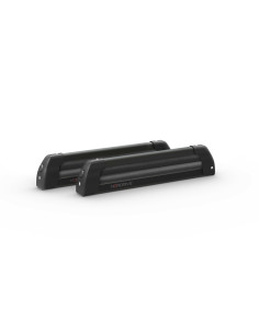 Portasci e Snowboard NK-40 in alluminio nero per barre 4 sci o 2 snow