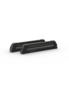 Portasci e Snowboard NK-40 in alluminio nero per barre 4 sci o 2 snow