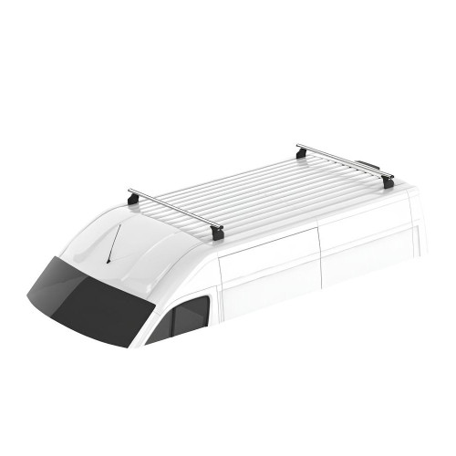 2 Barre portatutto commerciali Cargo AF alluminio Opel Vivaro tetto H2 2014-2019