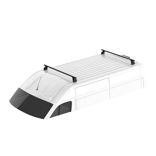 2 Barre portatutto commerciali Xpro acciaio Opel Vivaro tetto H2 2014-2019
