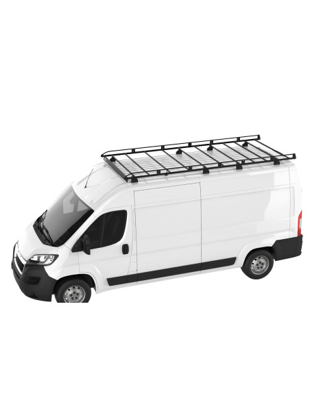 Bagagliera Evo Rack CRUZ acciaio 370x158cm Fiat Ducato dal 2006 L3H2