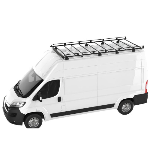 Bagagliera Evo Rack CRUZ acciaio 350x158cm Opel Movano L3H3 dal 2022