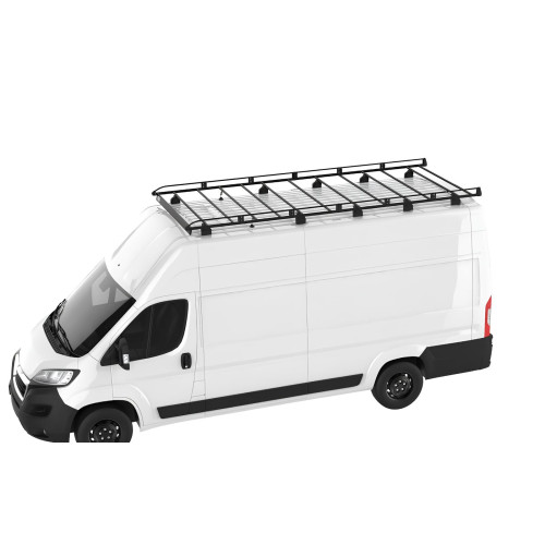 Bagagliera Evo Rack CRUZ acciaio 400x158cm Fiat Ducato dal 2006 L4H2-L4H3