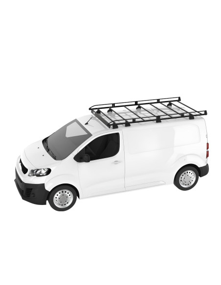 Bagagliera Evo Rack CRUZ acciaio 260x140cm Peugeot Traveller standard dal 2016