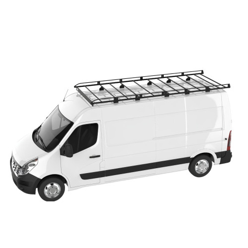Bagagliera Evo Rack CRUZ acciaio 400x158cm Nissan NV400-Interstar L3H2 2012-2024