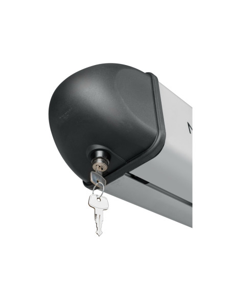 Portatubi in alluminio per barre portatutto - 222cm