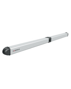 Portatubi in alluminio per barre portatutto - 322cm