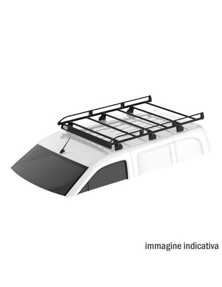 Bagagliera Evo Rack CRUZ acciaio 180x126cm Fiat Doblo' 2000-2009