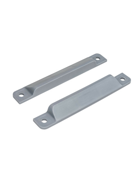 Coppia terminali in plastica per rotaia ferma carico 97252