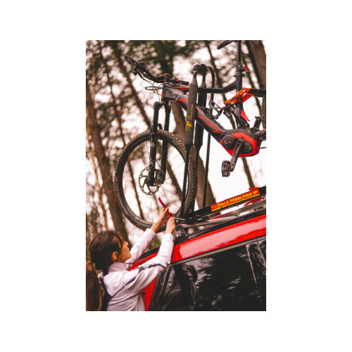 Portabici da tetto per barre portatutto Prealpina Senior 7009