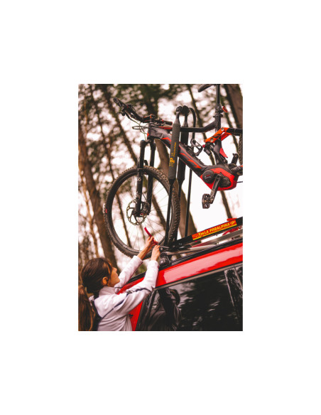 Portabici da tetto per barre portatutto Prealpina Senior 7009