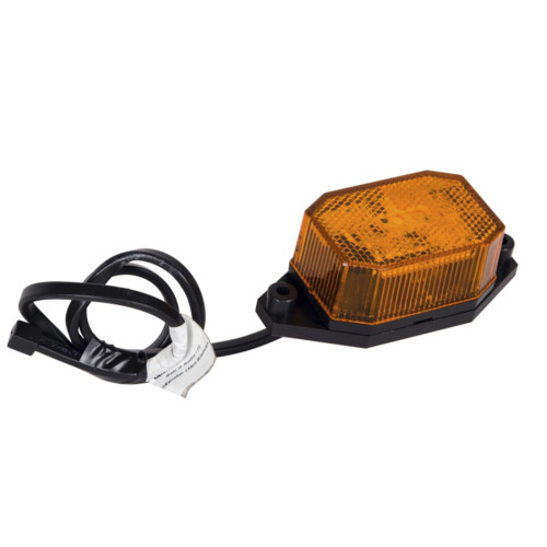 Fanale posizione laterale led arancio per rimorchi - 306208