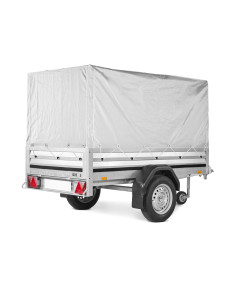 Centina e telo grigio H. 81cm per rimorchio LBC1205