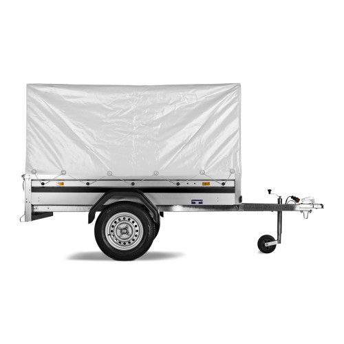 Centina e telo grigio H. 81cm per rimorchio LBC1205