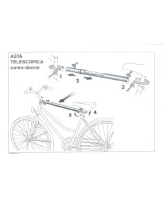 Adattatore uomo-donna per portabici peruzzo 395 2