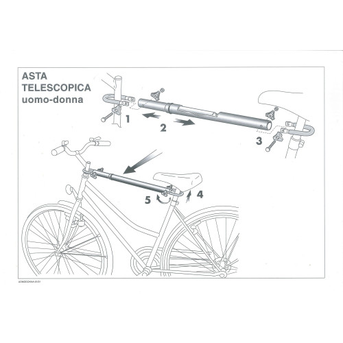 Adattatore uomo-donna per portabici peruzzo 395