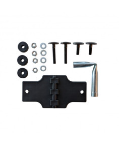 Kit peruzzo di fissaggio per barre con canalina a T art.364