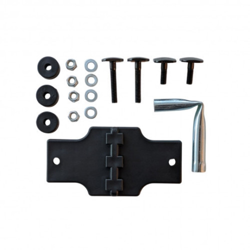 Kit peruzzo di fissaggio per barre con canalina a T art.364