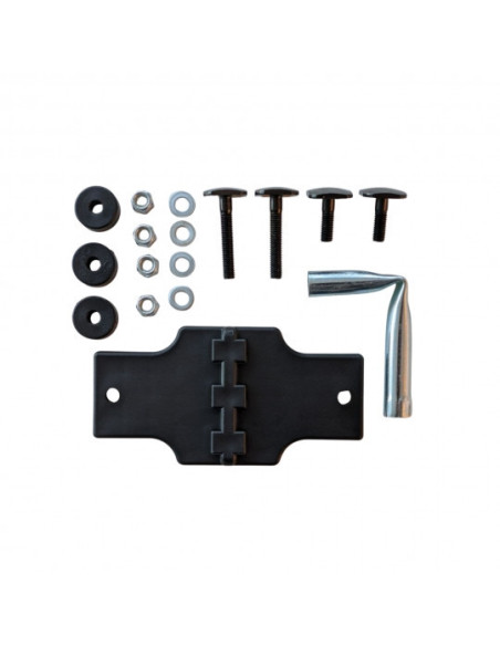 Kit peruzzo di fissaggio per barre con canalina a T art.364