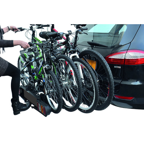 Portabici per gancio traino inclinabile Pure Instinct Towball 4 bici